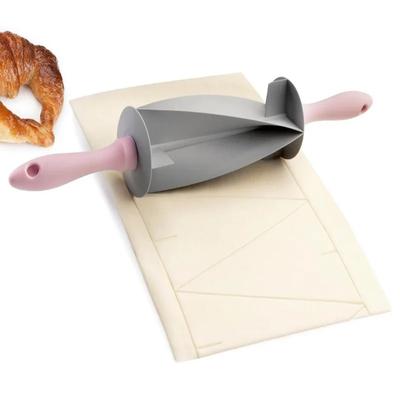 Verstellbares Rollholz-Schneider-Set Schneidwerkzeuge Kuchen-Dekorationswerkzeuge für die Küche Multifunktions-Brotschneider Croissant-Schnitt