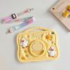 3D Cartoon Cute Duck Kids Case For iPad Mini Air 2 3 4 5 6/7 8th 9th 10th 10.9 11th A16 Pro 11" 12th A19 Silicone Tablet Protective Case Stand