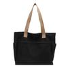 Canvas Shoulder Bag Large Capacity Waterproof Casual Sport Street Bag Japanese Multi-pocket Fashion Cross Body Bag Women