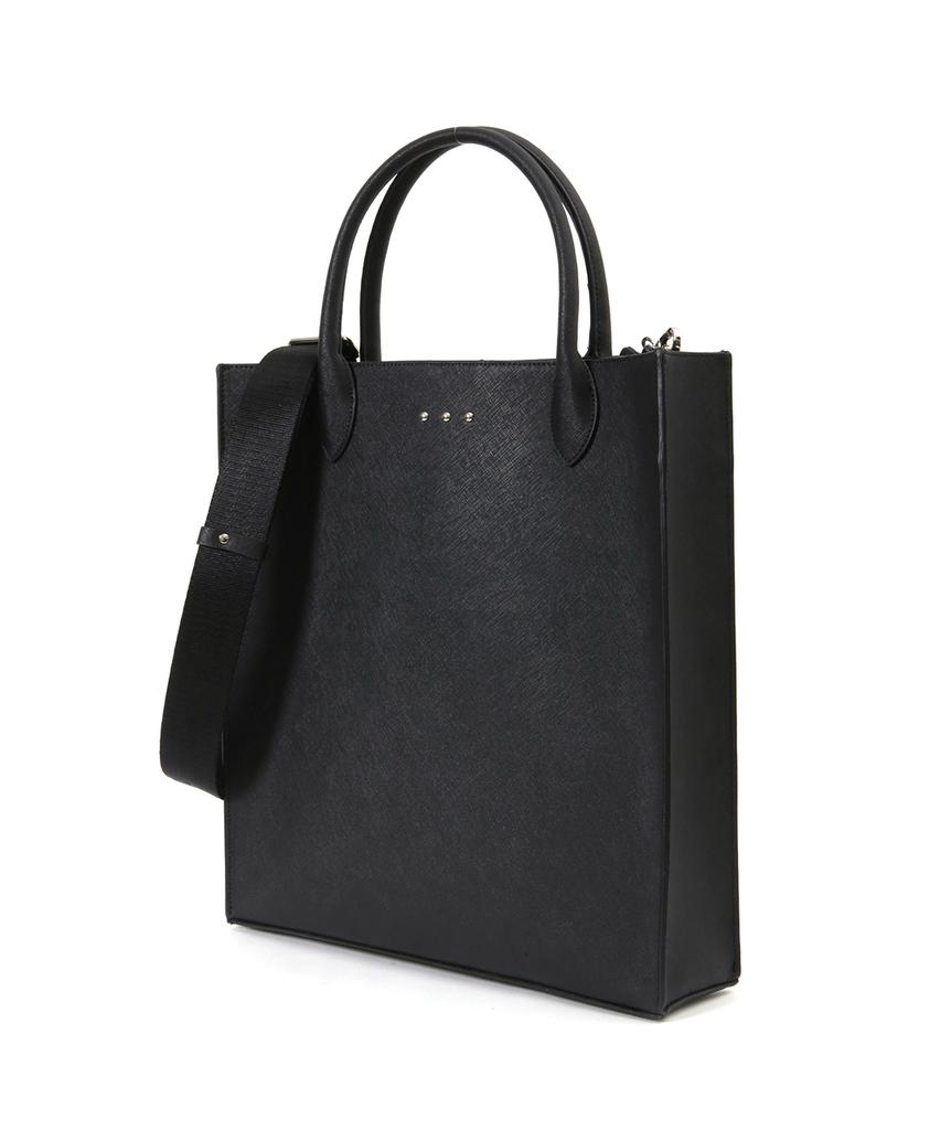 Flask Cowhide Saffiano Xenon Bag (4 Colors)