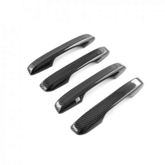 Carbon Fiber Exterior Car Door Handles Trim For Honda Accord -2025