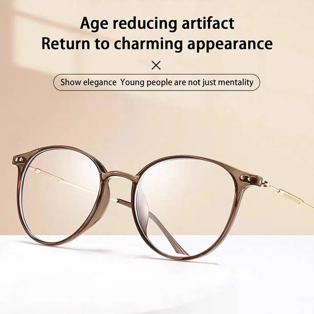 Fashion Anti-blue Light Reading Glasses Vintage Men Women Eyeglasses Retro Ultralight HD Eye Protection Presbyopia Glasses