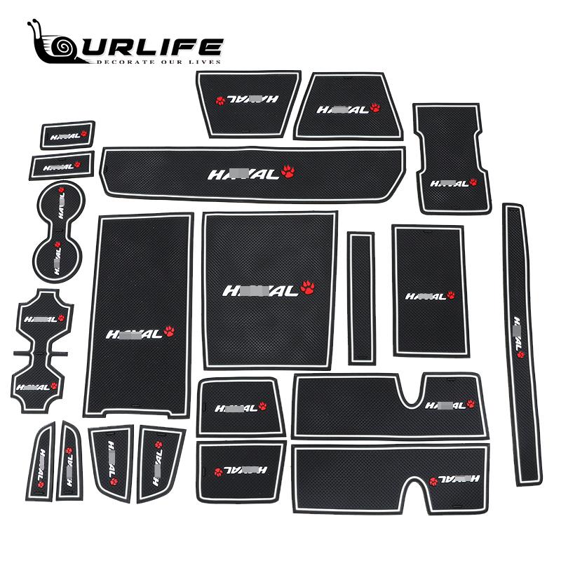 Car Anti-Slip Door Slot Gasket For Haval Dargo 2022 2023 Waterproof Non-slip Mat Coaster Interior