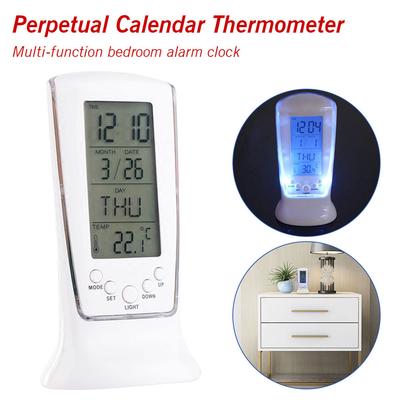 MagiDeal Auto Digitaluhr Thermometer Temperatur Voltmeter Batterie Monitor