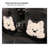 West Highland Cartoon Ladies Car Seat Cushion for Volkswagen Golf, Sagitar, Tayron, and T-Roc - All Seasons.
