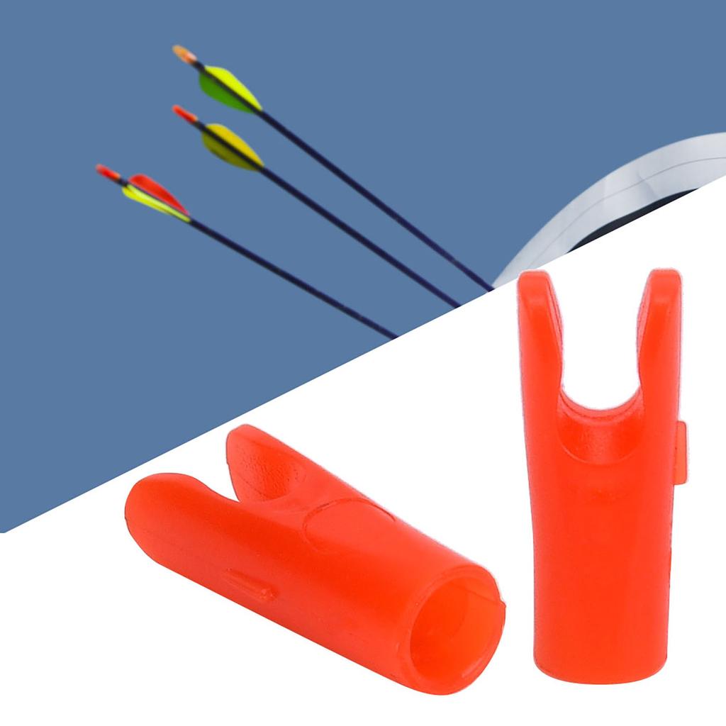 50Pcs Archery Nocks Insert Pin Shaft Tails Hunting Shooting Accessory