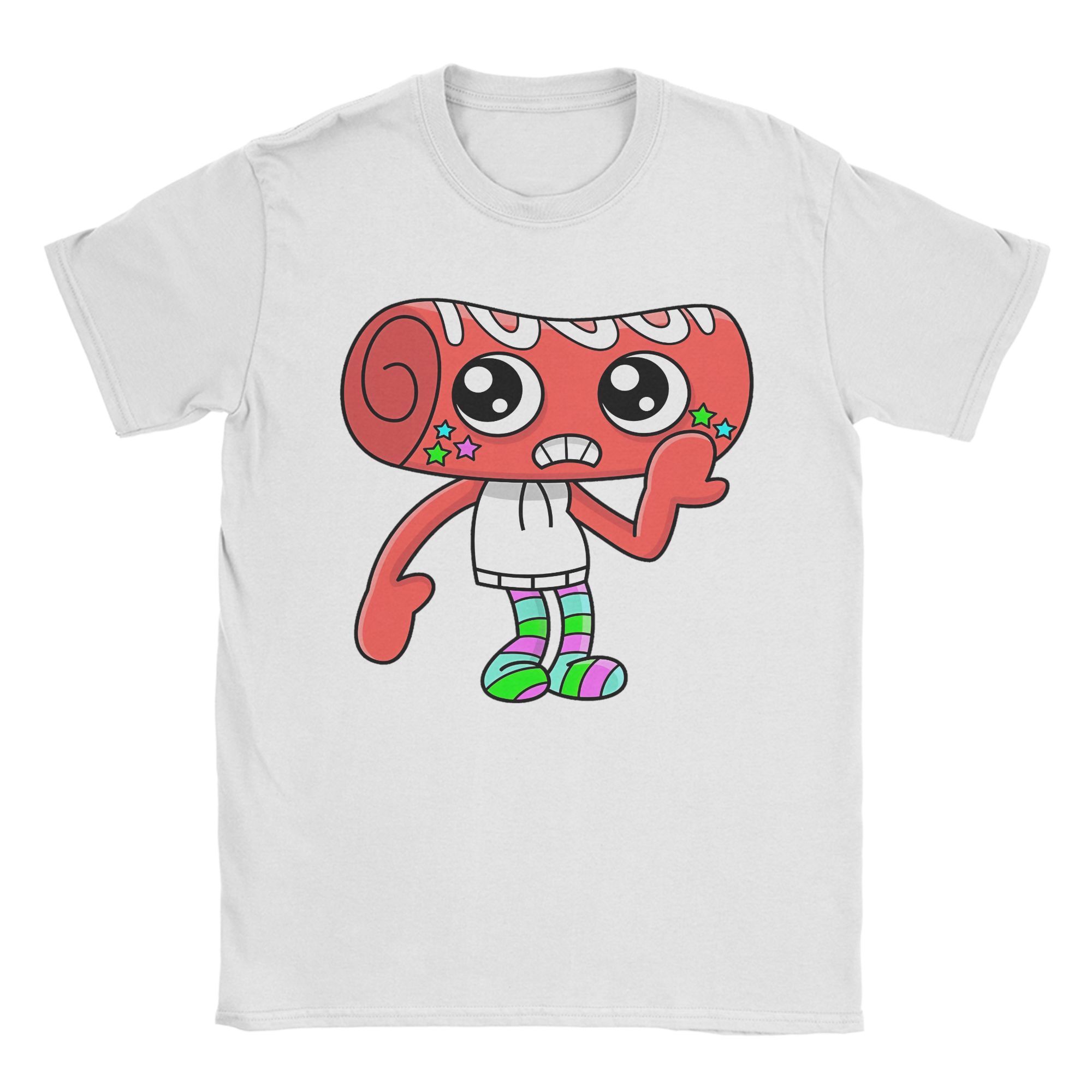 

Dandys World Футболка для чоловіків жінок бавовняний одяг повсякденна Я просто галька круглий виріз короткий рукав M