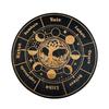 Crystal Energy Disk Witch Divination Pendulum Board Wood Carving Astrolabe Altar Pendulum Prayer Ritual Display Decor