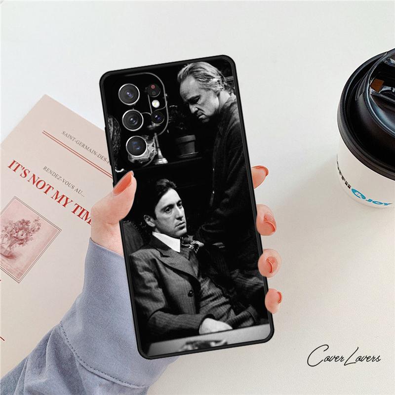 The Godfather phone case For Samsung Galaxy S24 S25 S23 S22 Ultra Note 10 20 Plus S20 S21 FE Cover
