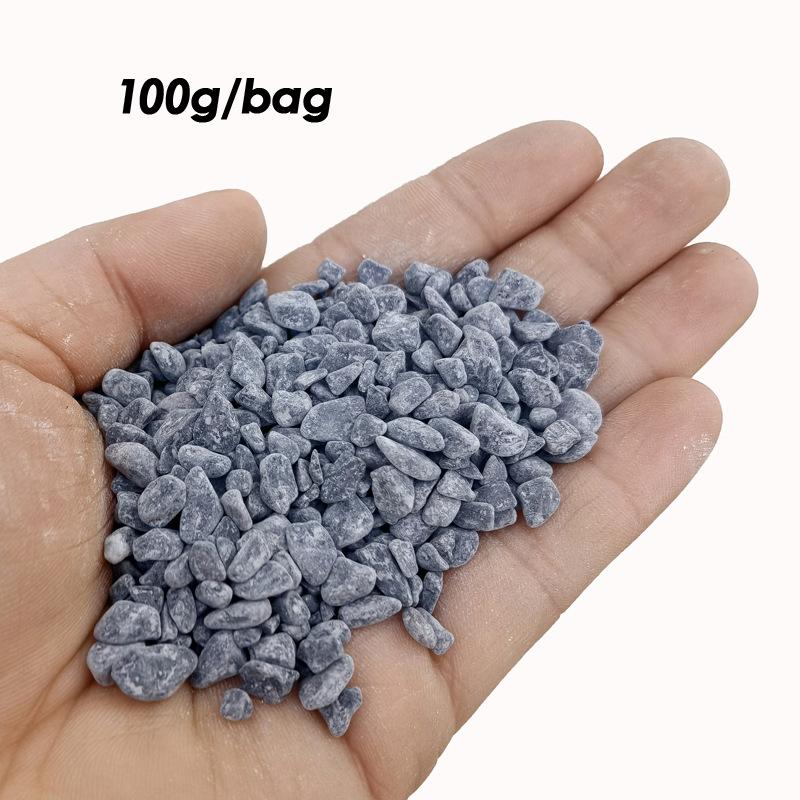 1Set Simulated Little Stone 100g Micro Gravel Ground Rock For DIY Sand Table Scene Garden Railway Train Road Paving Material
