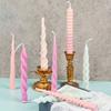 For Fun DIY Long Strip Church Candle Mould Irregular Shape Candle Silicone Mold Candlelight Dinner Handmade Candle Making Mold