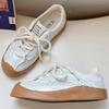 Fashion Vintage Womens Vulcanize Shoes Low-cut Comfortable Suede Casual Sneakers 2024 Ladyies Fashion Lace-up Retro Designer Shoes Women