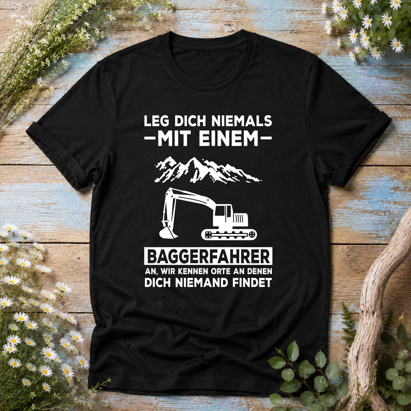 Excavator Shirt, Excavator Operator Gift, Construction Site Gifts for Construction Workers - Premium T-Shirt 3XL