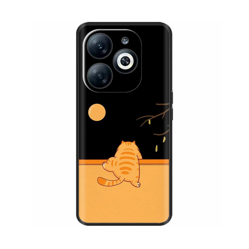 Phone Case For Infinix Smart 8 8pro 8Plus Cute Cartoon Painted Back Cover Soft TPU Bumper For Infinix Smart 8 Pro Plus Case Capa