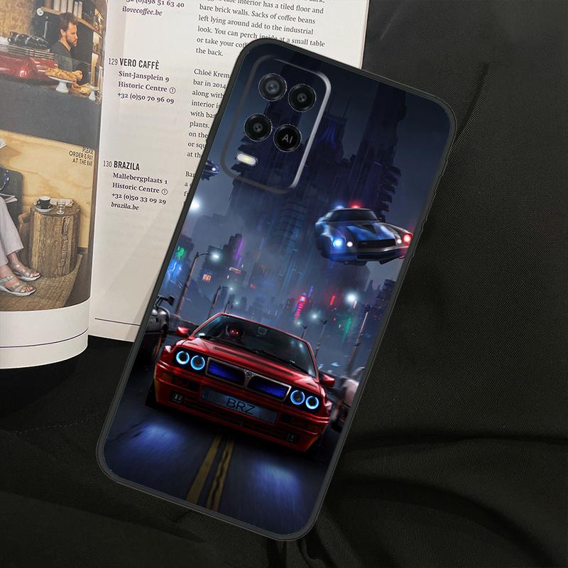 Boy Racer Car For Oppo A78 A98 A80 A40 A60 A18 A38 A58 A15 A17 A77 A74 A94 A54 A57S A16 A76 A96 Phone Case