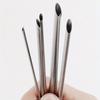 6PCS Pottery Punch Hole Teapot Mouth Punching Tools Full Circle Punch Drilling Purple Clay Pot Tool Stainless Steel Clay Tools