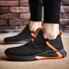 Spring and Summer Fashion Mens Casual Shoes Lace-Up Breathable Sneakers Mens Running Shoes Trainers