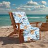 Ultra-Soft Beach Towel with Bluey Theme,Ideal for Pool - Camping, Diving - Perfect Travel Essential, Vibrant Beach Towel.
