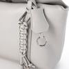 2-way Wide Tote Bag with Knot Charm