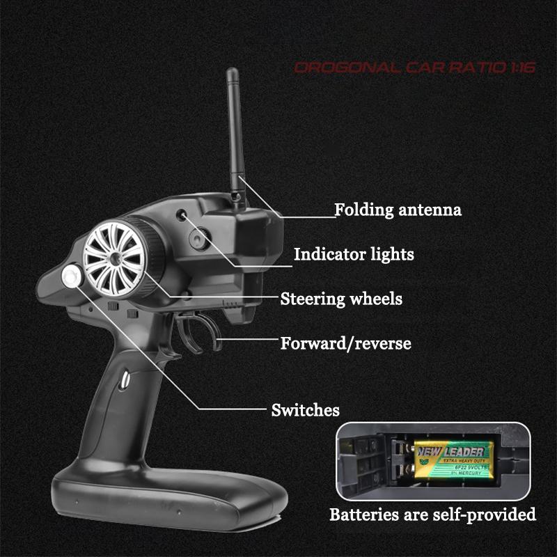 AAXV1 1: 10 4wd 70km/H Remote-Controlled Drifting Car Drifting Wheel Anti-Collision Off-Road Racing Car Remote-Controlled Off-Road