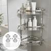 Stainless Steel Towel Rack Mounting Hardware Set, Wall Mount Replacement Accessories Bathroom Storage Rack Accessories