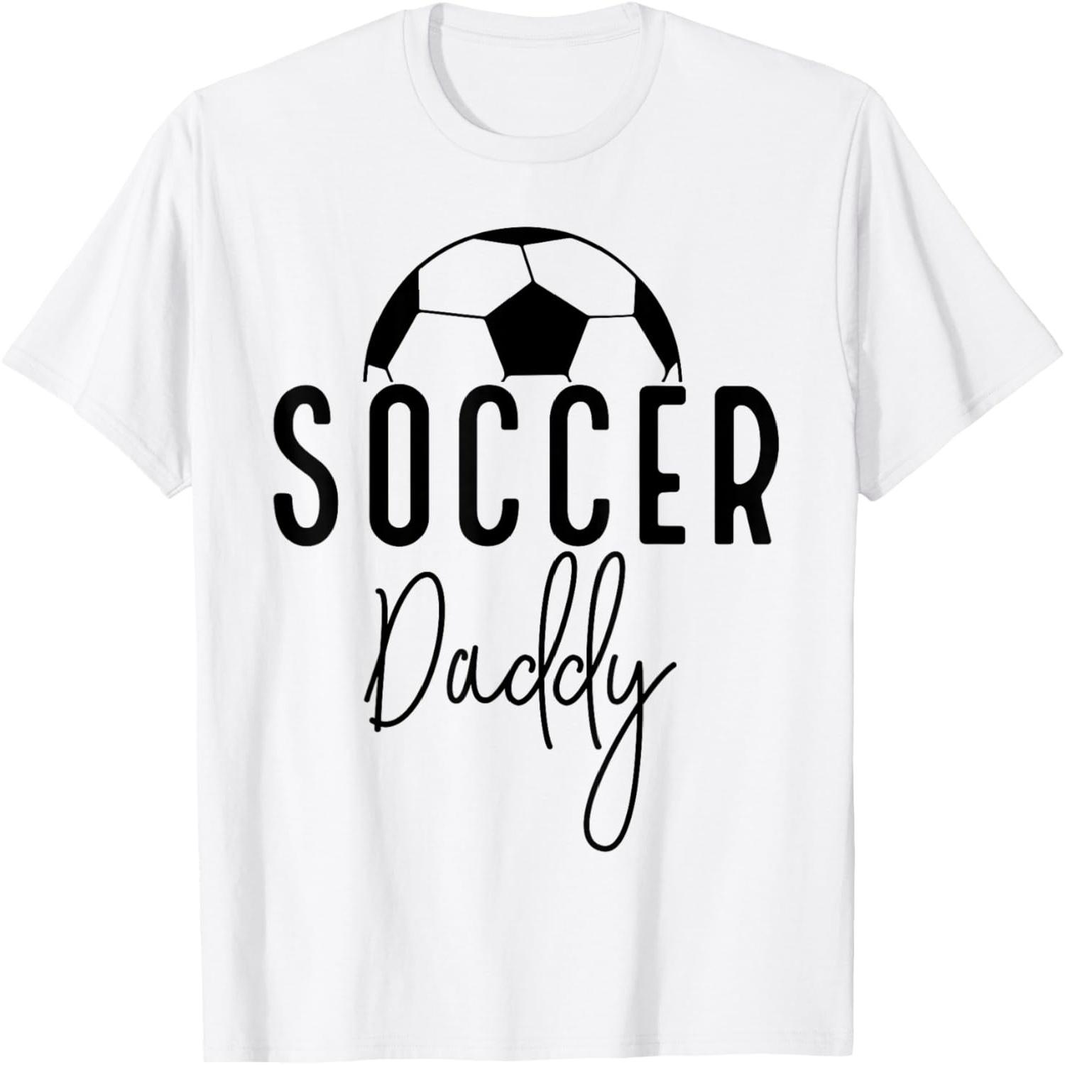 

Soccer Dad Daddy Player Coach Fan Game Day Gift Men Father T-Shirt S разноцветный