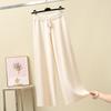 Women S High Waist Loose Fit Knit Wide Leg Pants For Autumn Winter