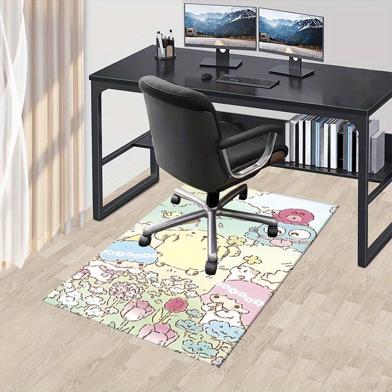 

Office Rug Cute Characters, Fantasy Garden Anti-Slip Rug, Machine Washable for Living Room, Bedroom, Office, Multiple Sizes, Bedroom Mat, Decorative M 60cm by 90cm