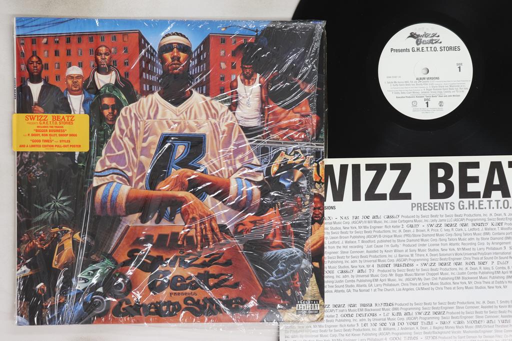 LP Record SWIZZ BEATZ - Ghetto Stories 0044503261 DREAMWORKS 2002 US Rap & Hip-Hop/R&B Used