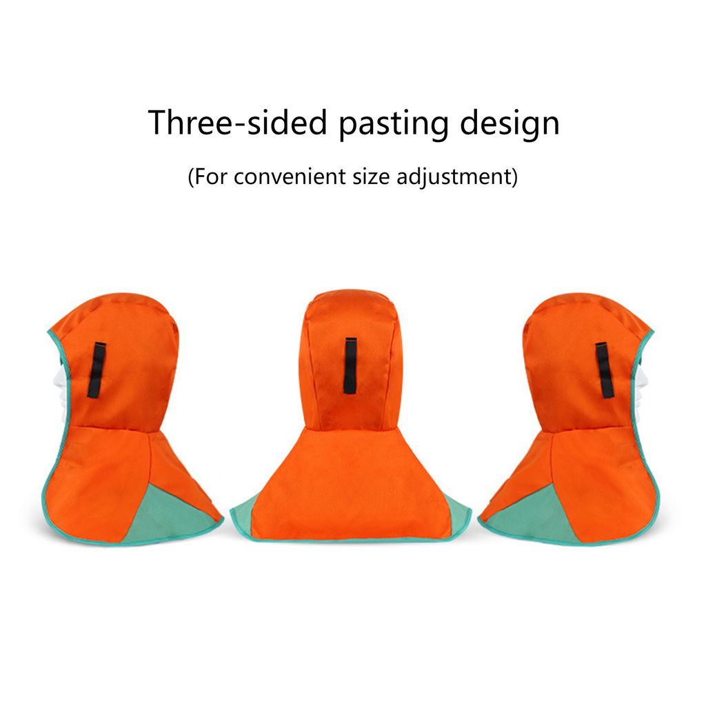 Glugă de sudură protectoare Husă de gât pentru sudură respirabilă Rezistentă la flacără Șapcă de sudură protectoare Unealtă de mână Șapcă de siguranță