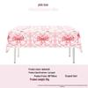 Pink Ballet Bow Children's Birthday Party Disposable Tableware Set