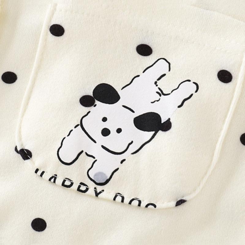 Set Pigiama Bambini 2pz/set Autunno Inverno Pigiami per Bambini Cardigan + Pantaloni Set Intimo per Bambine Bambini Abbigliamento per la Casa Pigiama per Bebè