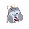 Key Holder Lady Wallet Short Purses Cartoon Car Key Chain Key Bag Owl Coin Purse School Bag Pendant