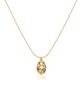 Tou [Silver925] Nc010 Hammer Frame Necklace (2Colors)
