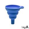 Silicone Separatory Filter Funnel Car Universal Liquid Funnel Washer Fluid Change Foldable Portable Auto Engine Oil Petrol Chang