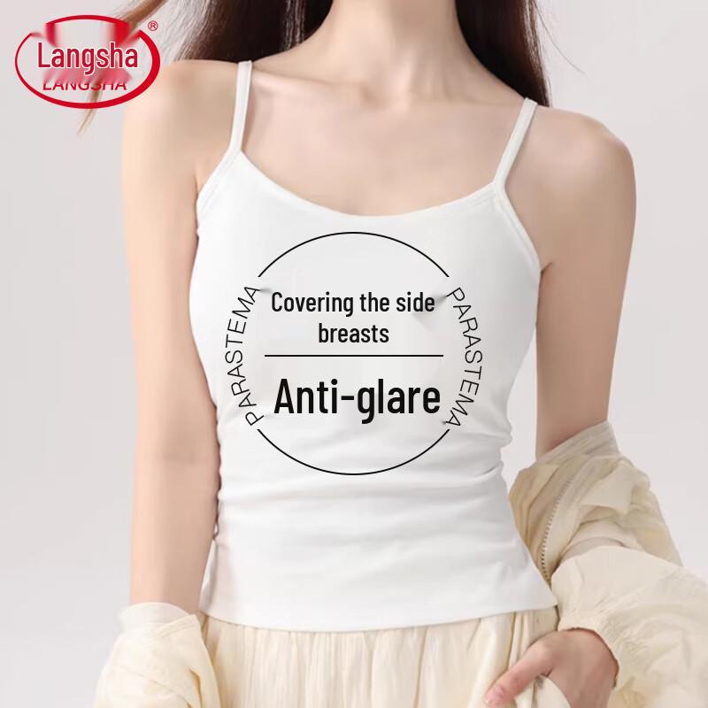 Langsha Women s Pure Cotton Slimming Camisole L