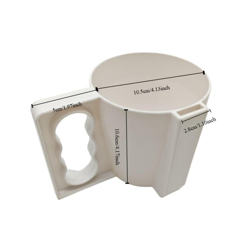 Drip-proof Ice Cream Anti Freeze Cup Ergonomic Handle Ice Cream Sleeve Ice Cream Cup Holder  Yogurt