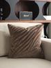 45x45cm Jacquard Light Luxury Geometric Pattern Pillow Bed Cushion Cover Modern Simple Bedroom Home Custom Pillow Cover