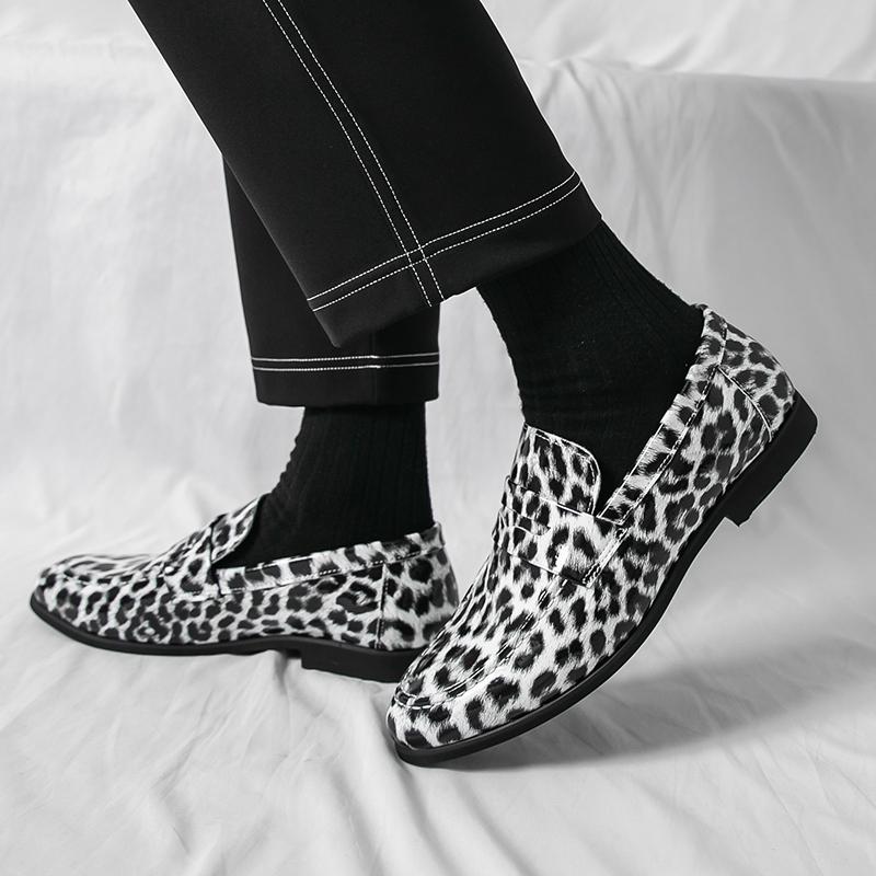 Fashion Fashion Men Loafers Leather Dress Shoes for Men Casual Shoes Moccasins Breathable Mens Shoe Men Driving Footwear Comfort Flats