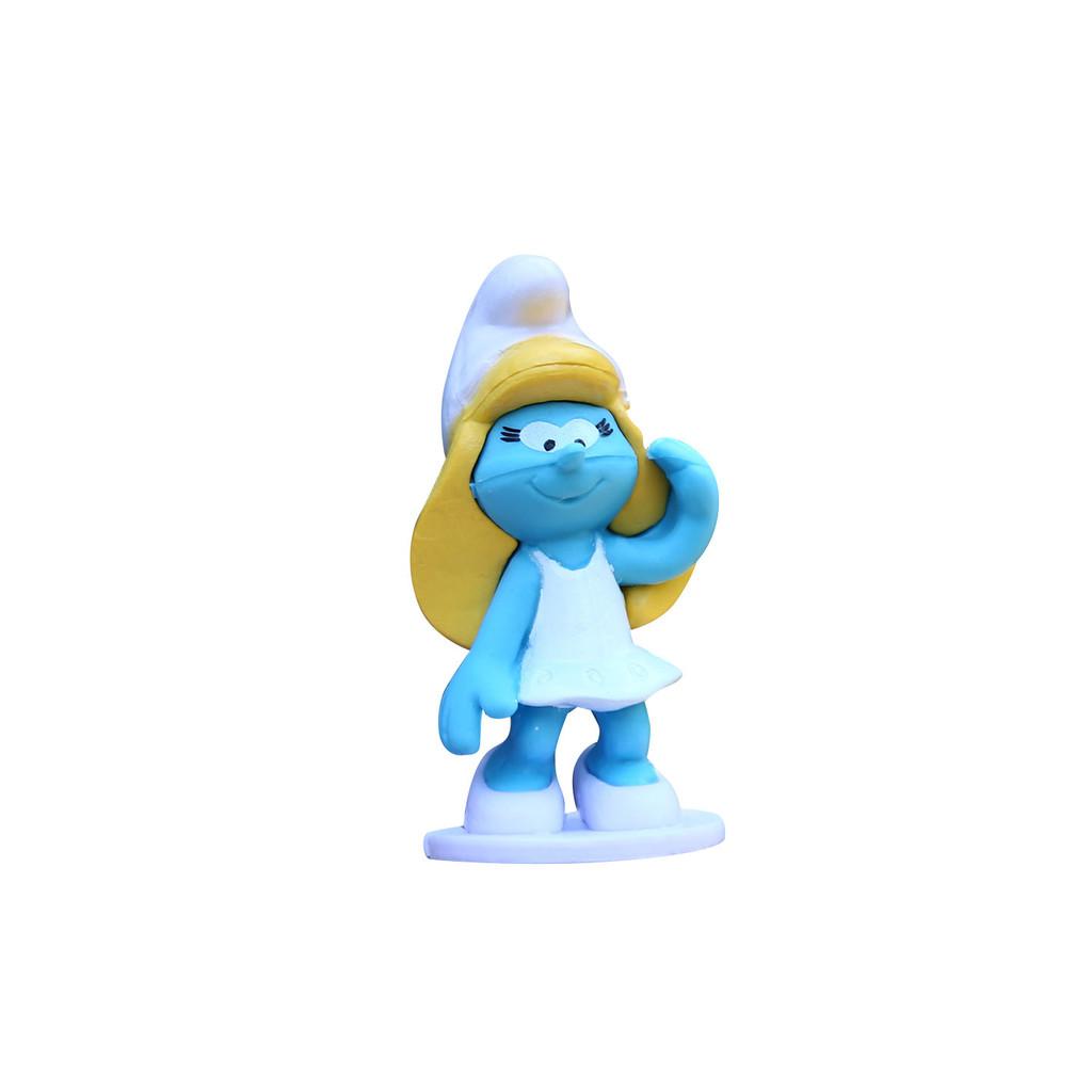 Puffi Personaggio Giocattolo Figurine in PVC Edizione da Collezione Decorazione per la Casa Per Bambini