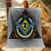 Large Size Lightweight Classic M Freemas0nry Print Blanket Super Soft Cozy Home Bed Sofa Office Camping Shawl Blanket Great Gift