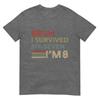 8th Birthday Boy 8 Year Old I Survived 67 Six Seven Bruh 6 7 TShirt