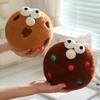 Cartoon Simulation Toast Butter Chocolate Chip Cookies Strawberry Cake Doll Dessert Plush Toy Doll Gift
