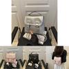 Fashion Sweet Lace Bow Shoulder Bag With Durable Pu Material For Casual Outings