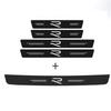 2026 Hot VOLKSWAGEN Carbon Fiber Car Door Sill Protector Stickers for Volkswagen VW Rline R Line Polo Touran Tiguan Jetta T5 Gol zf7