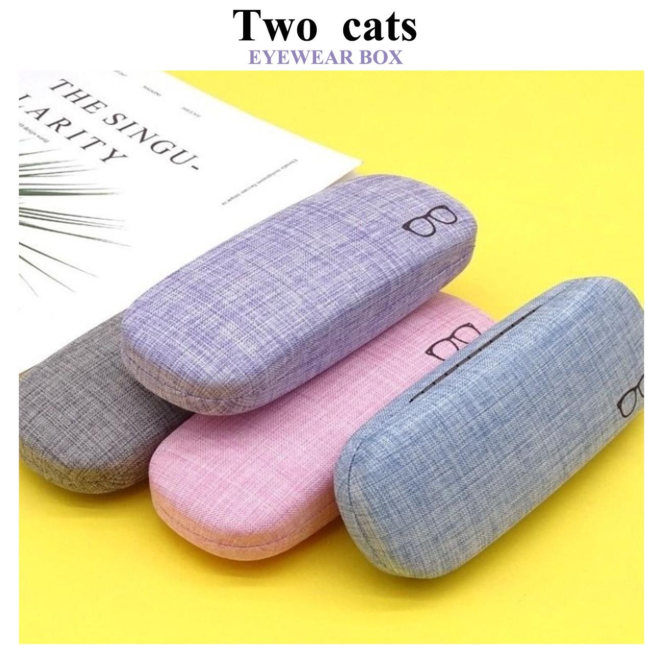 

Glasses Case: High-End Cotton and Linen with Harajuku Style for Creative Personalities сірий колір