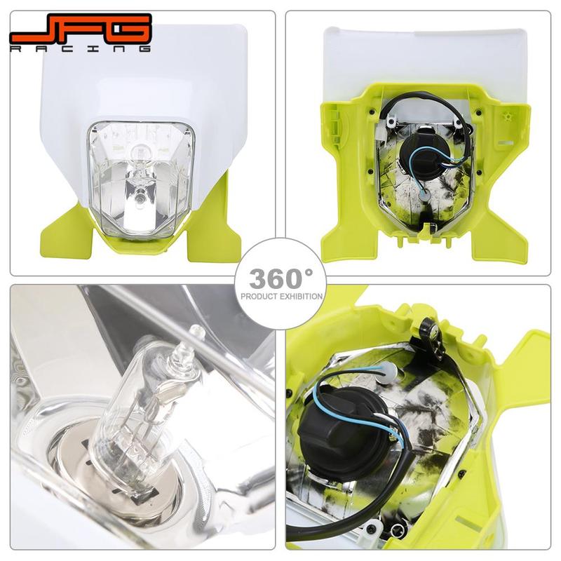 Motorcycle New Headlight Headlamp Head Lamp Light For Husqvarna FE250 FE350 FE450 FE501 TE250i TE300i