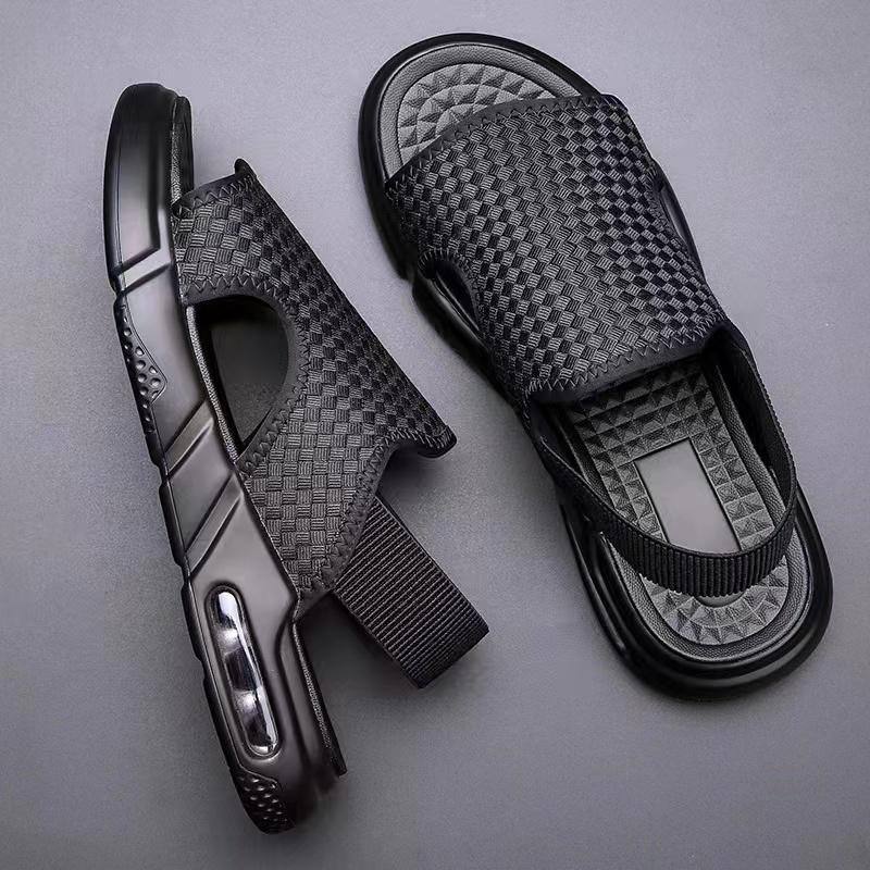 Men 'S Sandals Summer Beach Sandals Mens Man 'S Casual Leather Sandal Open  Shoes For Men Fishing New Fashion Sports Shoe купить недорого — выгодные  цены, бесплатная доставка, реальные отзывы с фото —