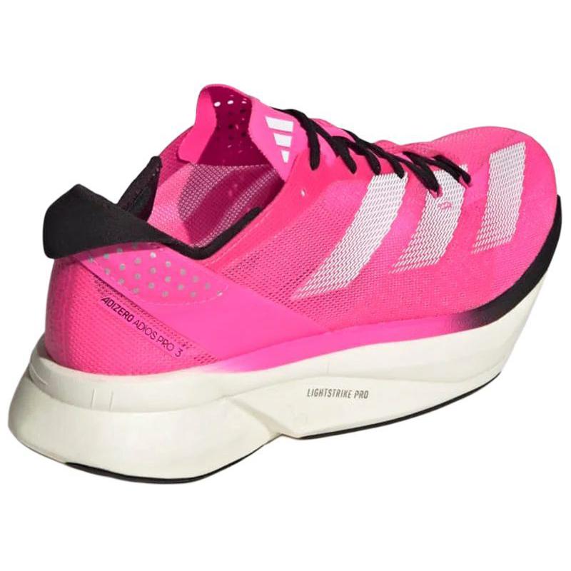 Adidas Adizero Adios Pro 3 Soft Comfortable Non-Slip Durable Low-Top Long Distance Running Shoes Women Sneaker Pink IH3809