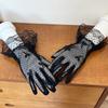 Highly Elastic Lace Gloves Touch Screen Sunscreen Gloves Hot Sale Riding Driving Gloves  Summer